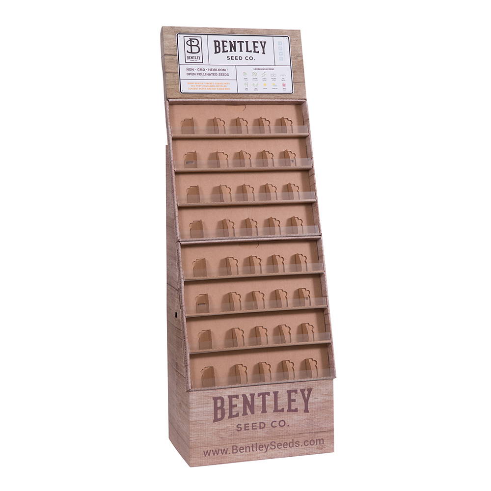 Retail Seed Display Racks Bulk Seed Packets Bentley Seeds